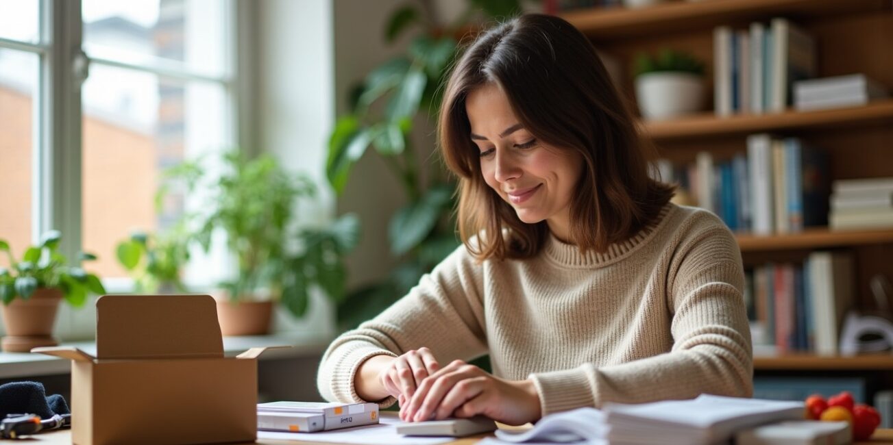 Travail à domicile : Comment arrondir vos fins de mois en emballant des échantillons