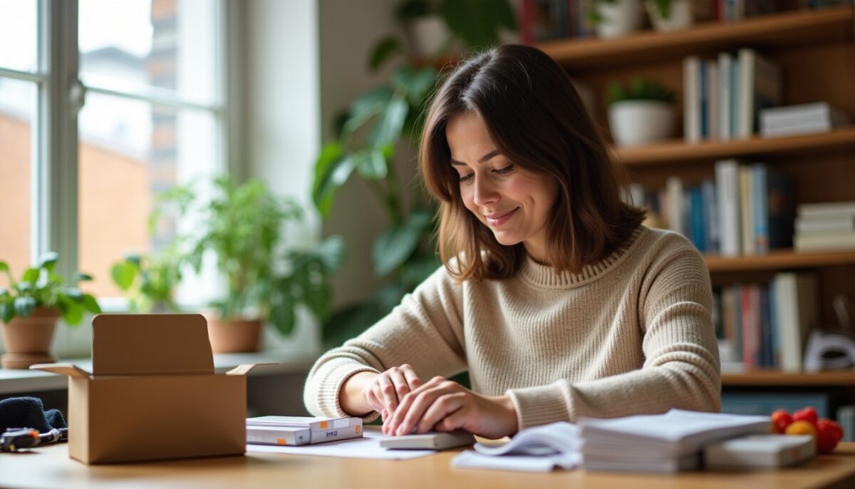 Travail à domicile : Comment arrondir vos fins de mois en emballant des échantillons